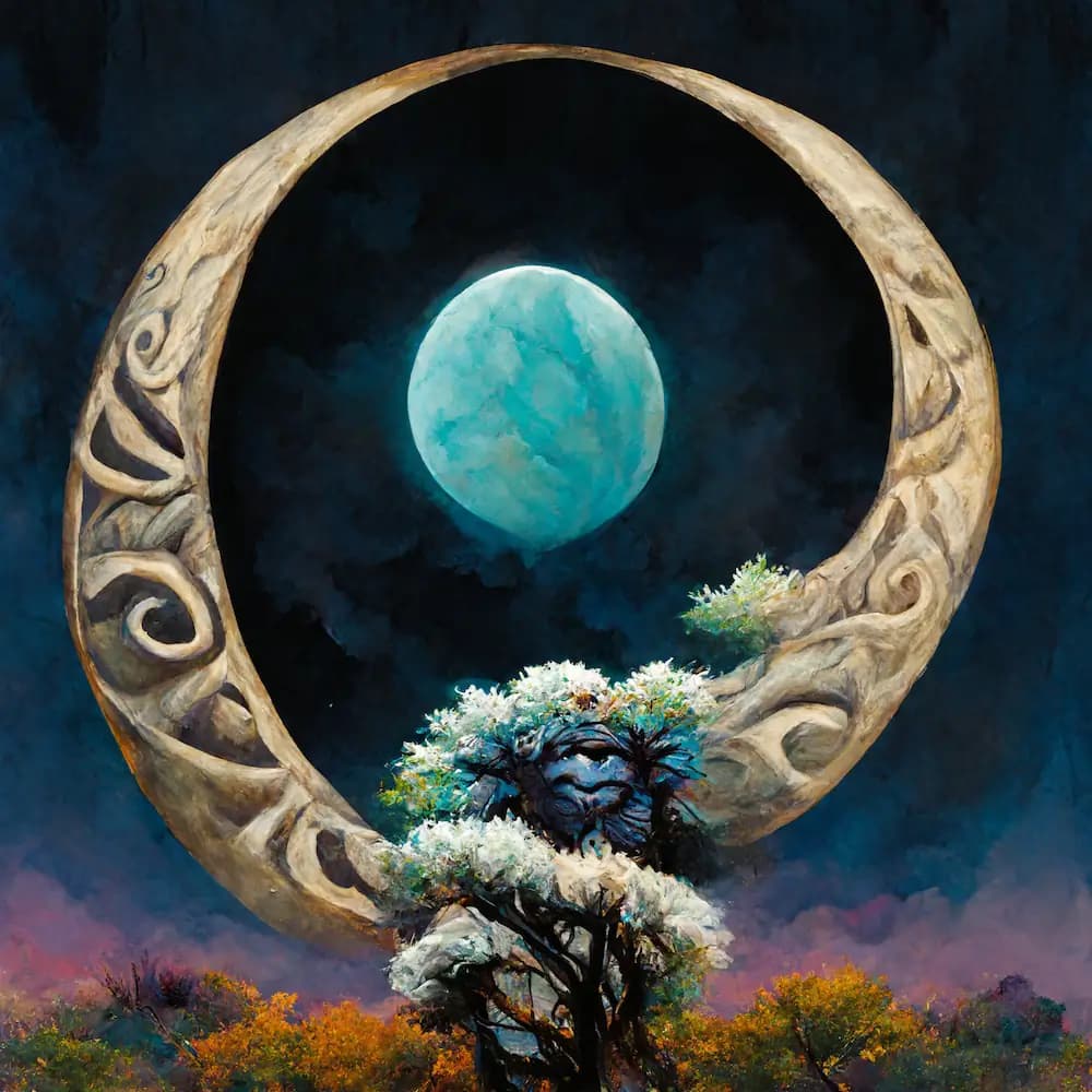 circle of the moon