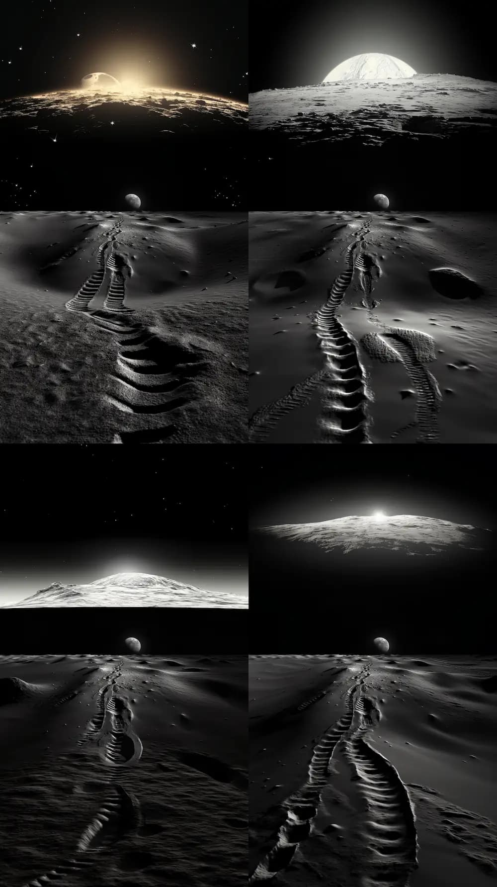 footprint on the moon 2 out ar 2 out