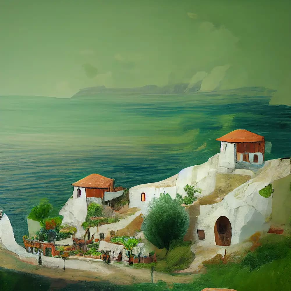 cliffside village