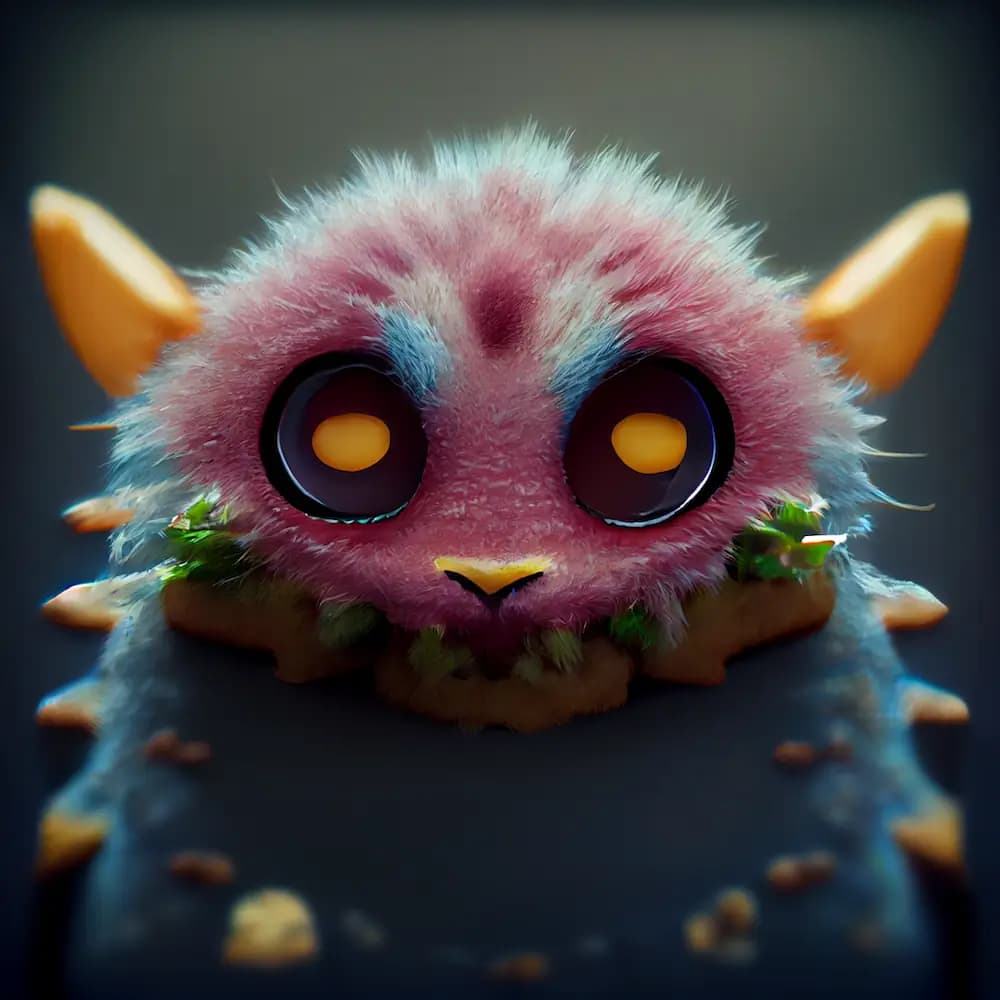 fuzzy monster
