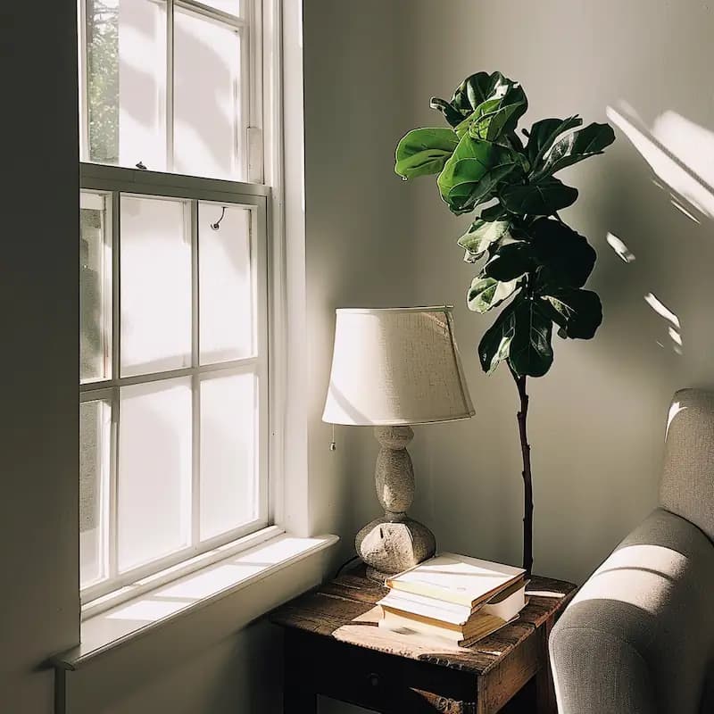 sunlit white room 1