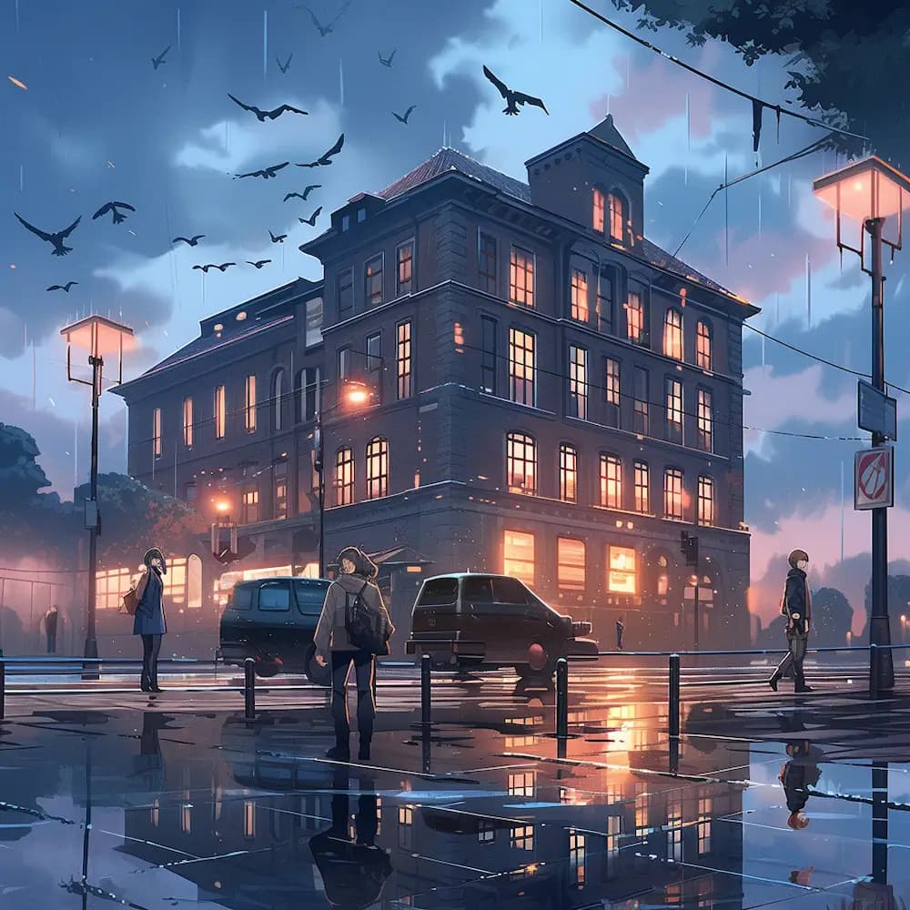 peace in the rainy city