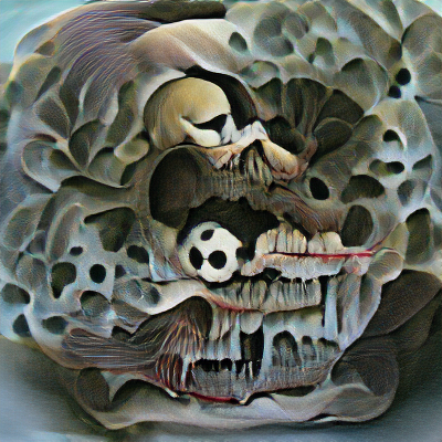 a skull like a skill